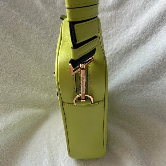 Versace La Medusa Plaque logo monogram messenger crossbody bag NEW - Picture 5 of 8